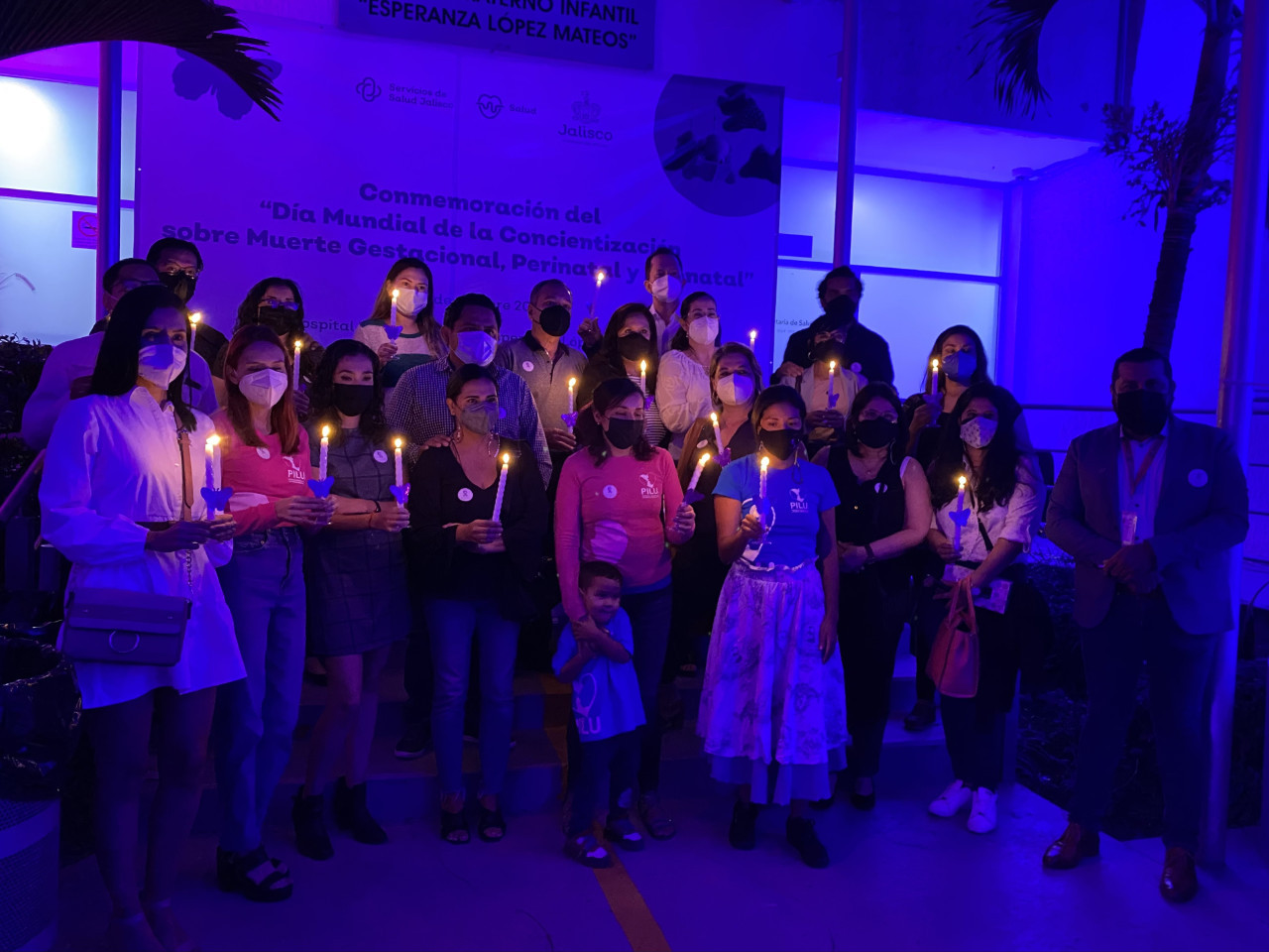 Imagen de la inauguración de Código Mariposa en Hospital Lopez Mateos