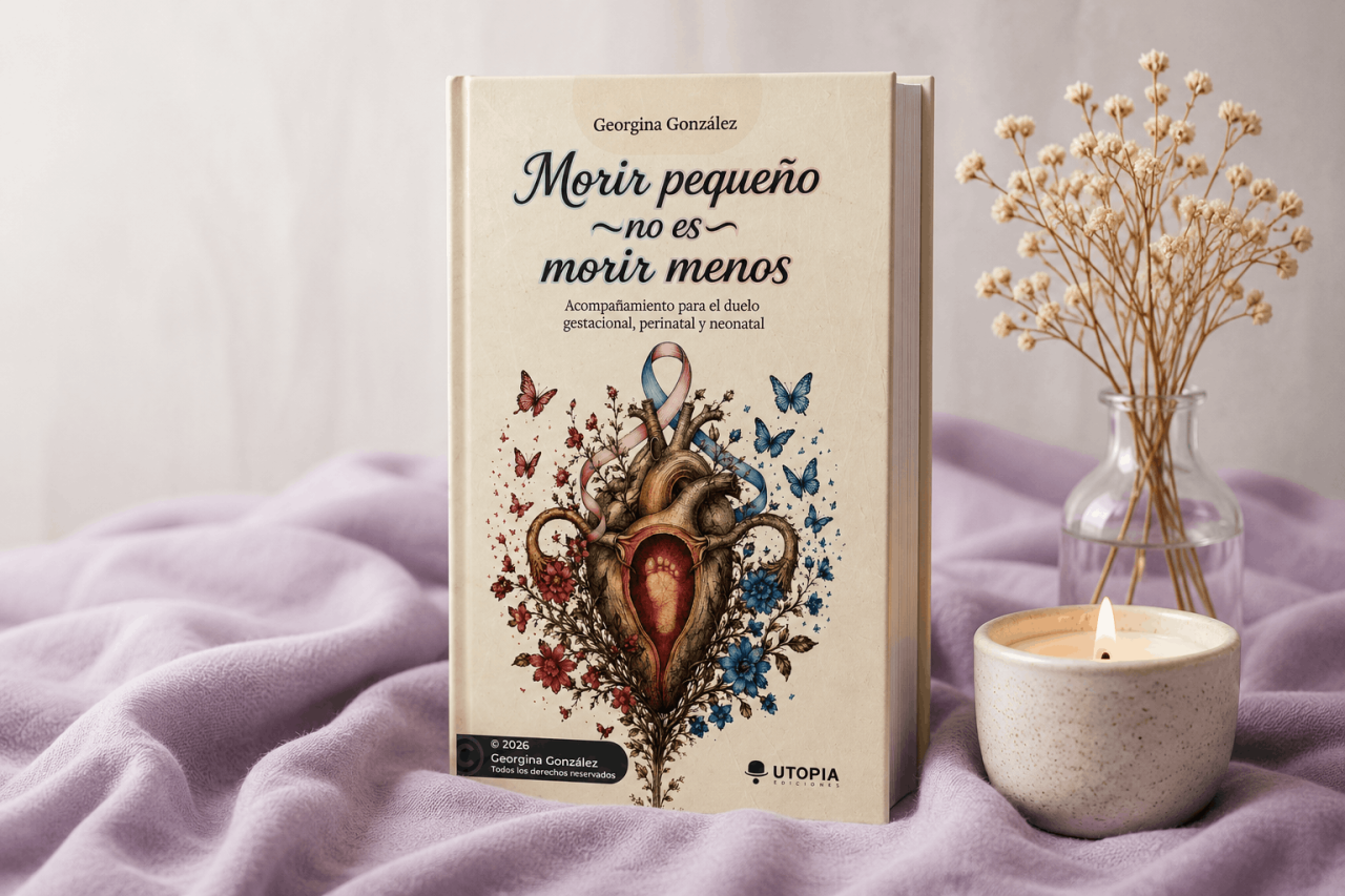 Portada del libro "Morir pequeño no es morir menos" de Geo González